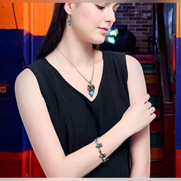 NWT-Aqua-Owl 3pc Set - Picture 3 of 5